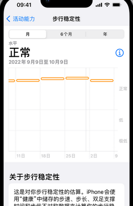 广华办事处iPhone手机维修如何在iPhone开启'步行稳定性通知'