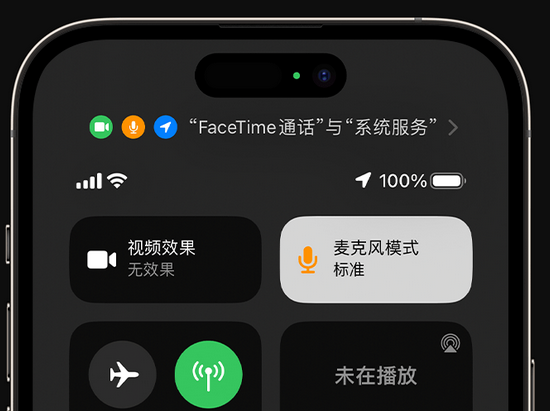 广华办事处苹果授权维修网点分享iPhone在通话时让你的声音更清晰 