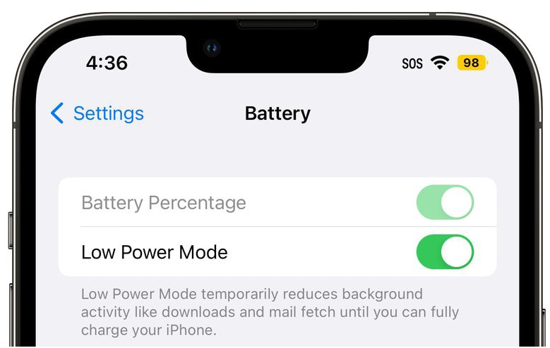 广华办事处苹果手机维修分享iOS 16 Beta 6电池百分比显示和Beta 5有什么不同 