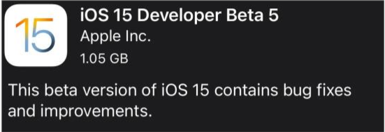 广华办事处苹果手机维修分享如何升级到iOS15.0 beta5 